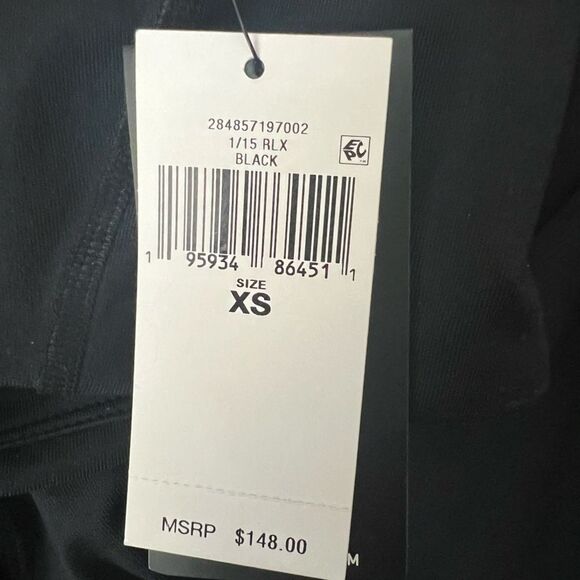 RLX Ralph Lauren Black Stirrup Stretch Leggings w/ Stash Pocket - XS - Picture 6 of 11